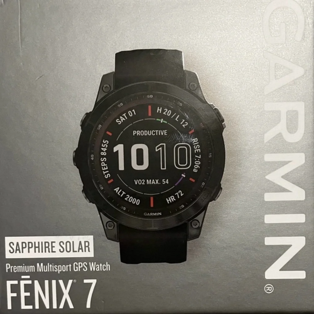 Garmin Fenix 7 sapphire solar
